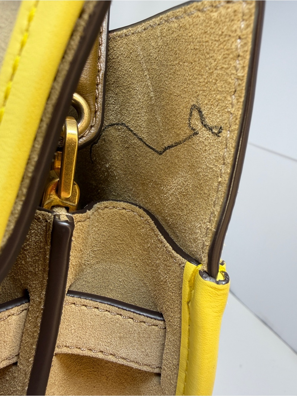 Tory Burch Lee Radziwill Raincoat Double Satchel with a Shoulder Strap - Picture 10 of 15